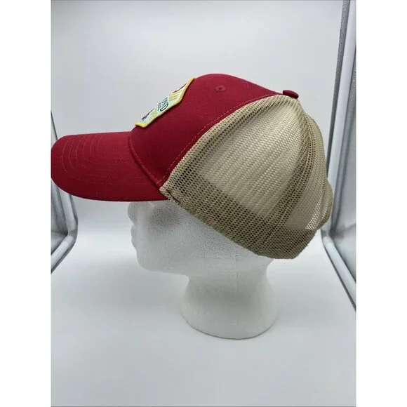 Richmond Beer Trail Red Cap Trucker Hat Snap-back RVA Brewery - Picture 7 of 9